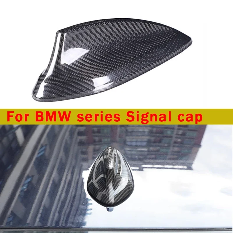 Carbon fiber antenna cover For BMW 3 4 series F30 F32 G22 M2 F87 M3 F80 G80 M4 F87 G82 shark fin signal cover decorative cover