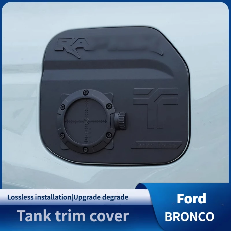 

For Ford Bronco Oil Tank Cover Decorative Plate Protective Decoration Decoration Decoration Special Accessories
