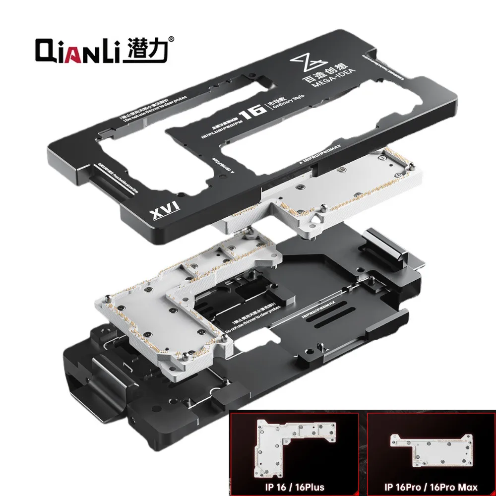 Qianli Bo Mạch Chủ Kiểm Tra Đèn Cho iPhone X 11 12 13 14 Logic Ban Lớp Giữa Tần Số Vô Tuyến Chức Năng Kiểm Tra ISocket