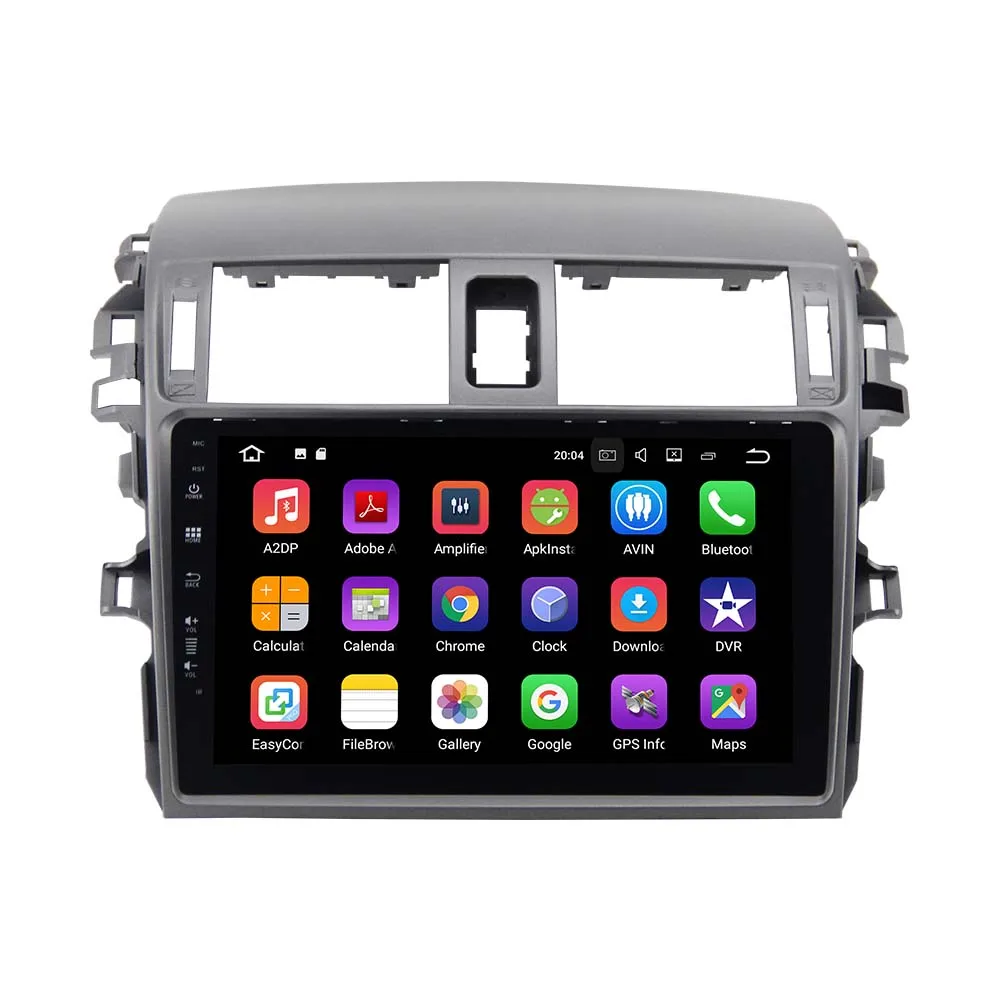 New hot sale android player frame car video Panel Stereo GPS Navigator For Toyota CAMRY 2010