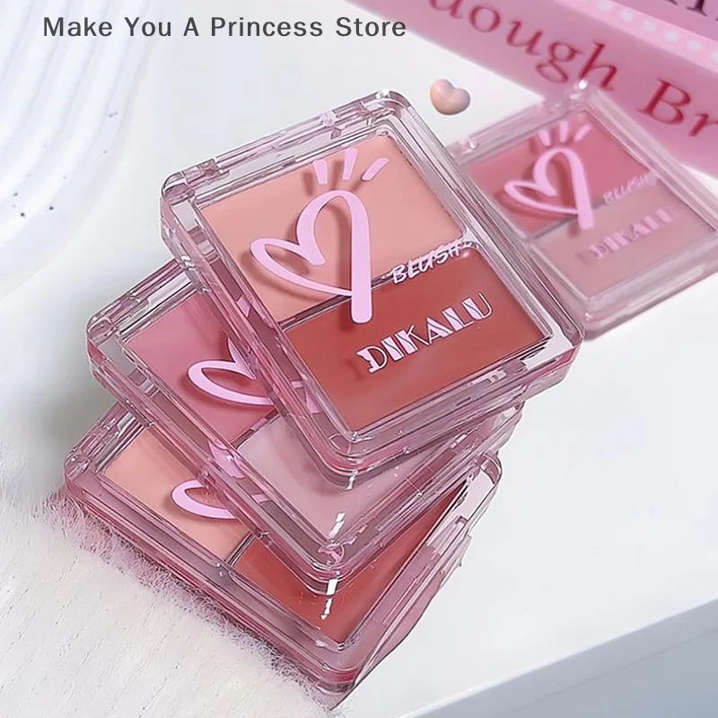 【HBA】DIKALU eau légère Blush crème longue durée imperméable joue teinte visage contour maquillage lait thé couleur hydratant