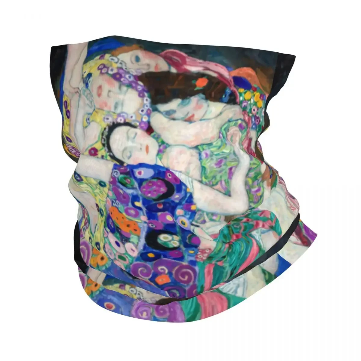 Virgins Gustav Klimt Bandana Neck Gaiter Windproof Face Scarf Cover Women Men Austrian Painter Headwear Tube Balaclava