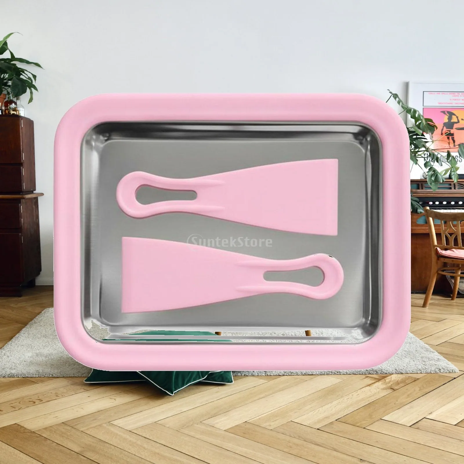 Ice Cream Roll Appliance Homemade Rolled Ice Cream Appliance Food-Grade Material