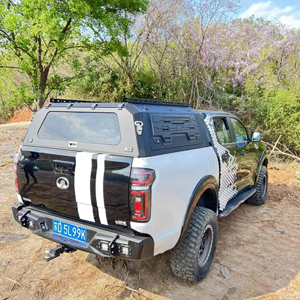 

Luxury Sports Car Tents-Waterproof 4x4 Truck Canopies with Step Bars Pickup Truck Accessories