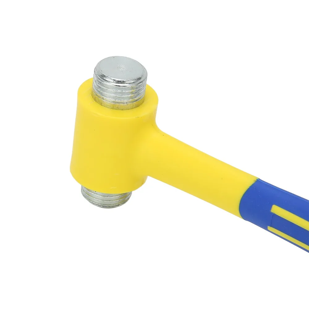 Multi-Purpose Rubber Mounted Hammer Anti-Slip Shockproof Double-Sided Mallet Small Hammer Furniture Assembly