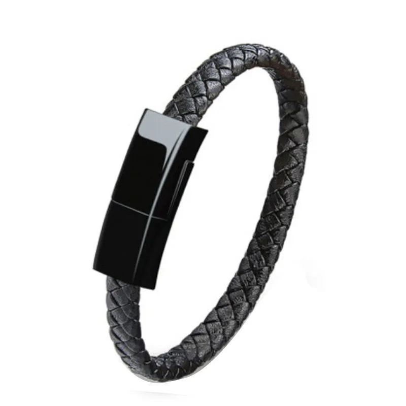 แบบพกพา USB C สาย USB Micro USB สายชาร์จข้อมูลสายชาร์จสำหรับ iPhone Android Type-C สาย Carregador