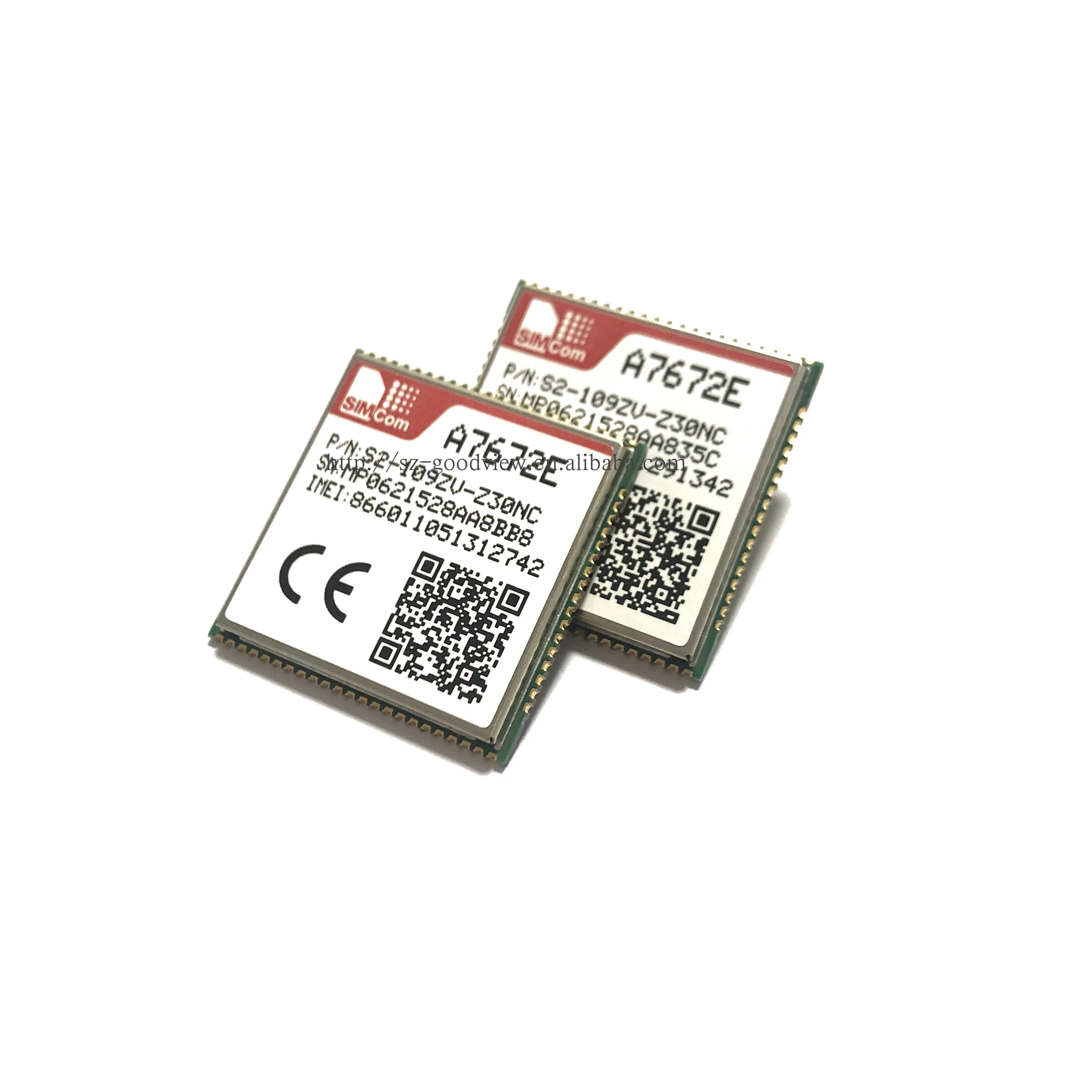 SIMCOM 4G LTE CAT1 Module A7672E supports LTE-FDD/GSM/GPRS/EDGE A7672E-FASE With GPS A7672E-LASE Without GPS