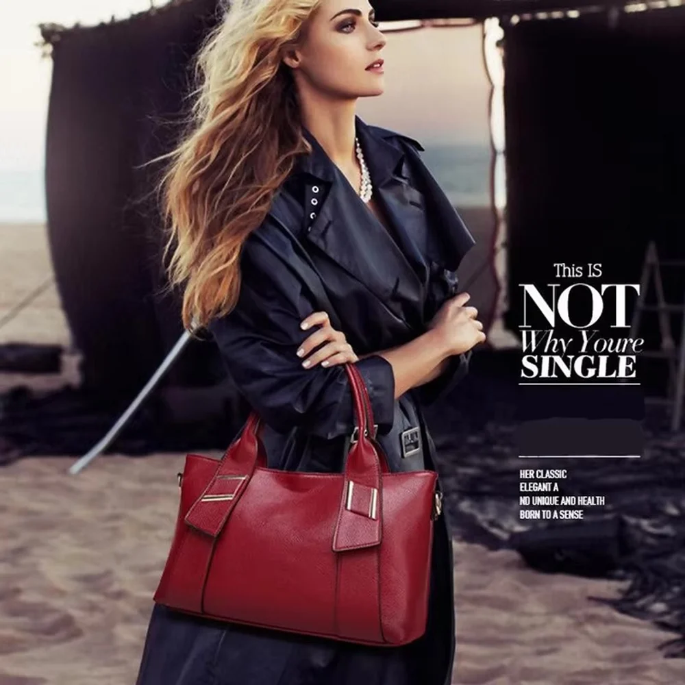 Yellow Handbag Women Bag Pu Leather Blue Hand Bag Black Famous Brand Women Messenger Bag Luxury Designer Bolsa Feminina  W805