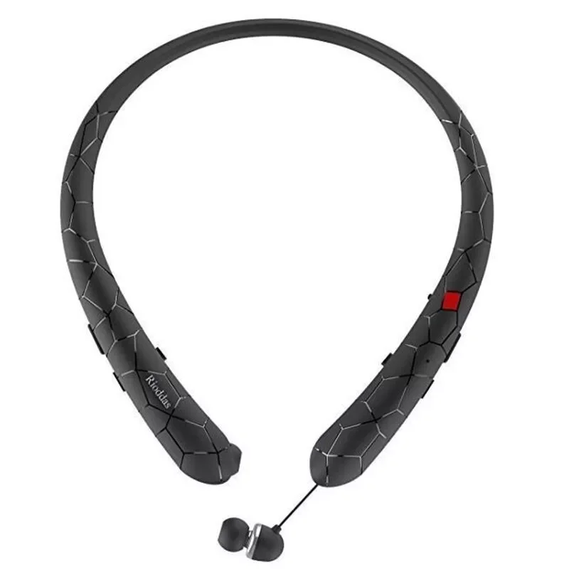 

Bluetooth Wireless Neckband Headsets Headphones Stereo Earphone with Microphone