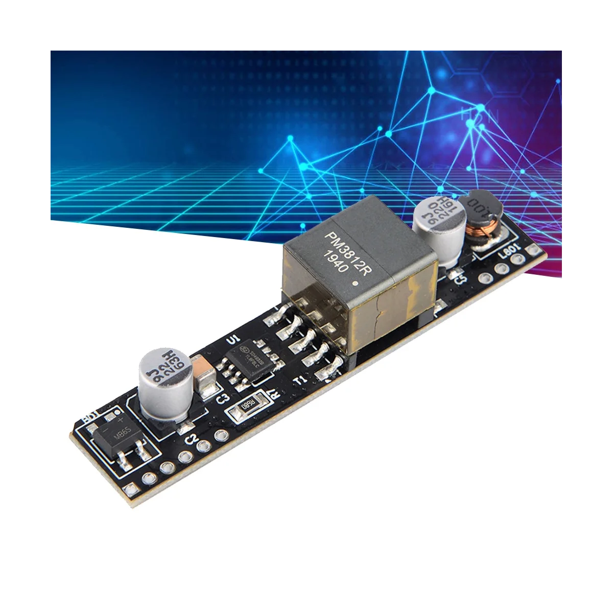Pm1201 Poe Module 12V 1a Pin Embedded Module Ondersteunt 100M 1000M
