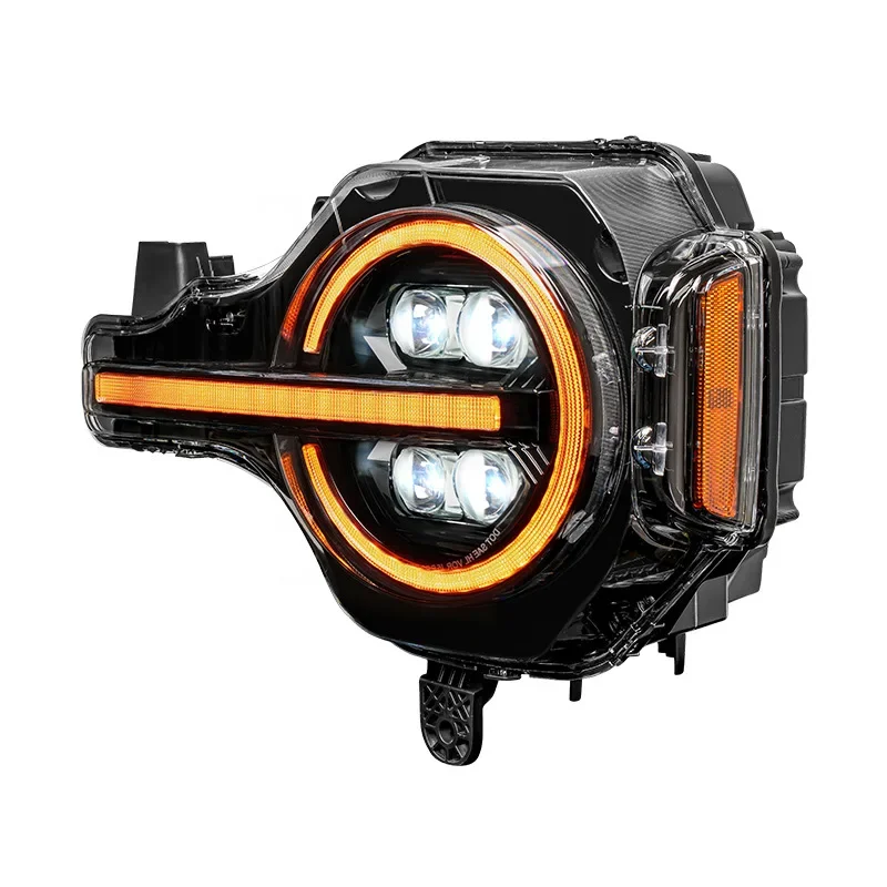 

Suitable for 20-24 years Ford Liema BRONCO 4 lens modified headlight assembly, yellow daytime running light