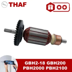 AC220-240V Armature Rotor Anchor Replacement for BOSCH Rotary Hammer GBH2-18E GBH2-18RE GBH2-18 PBH2000RE PBH2100RE