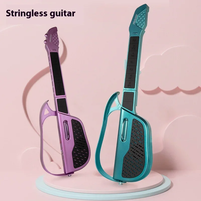Picture 4: Stackable Beginner Guitar Automatically Tuned No Strings Required Ideal For Beginners And Entry-Level Instruments