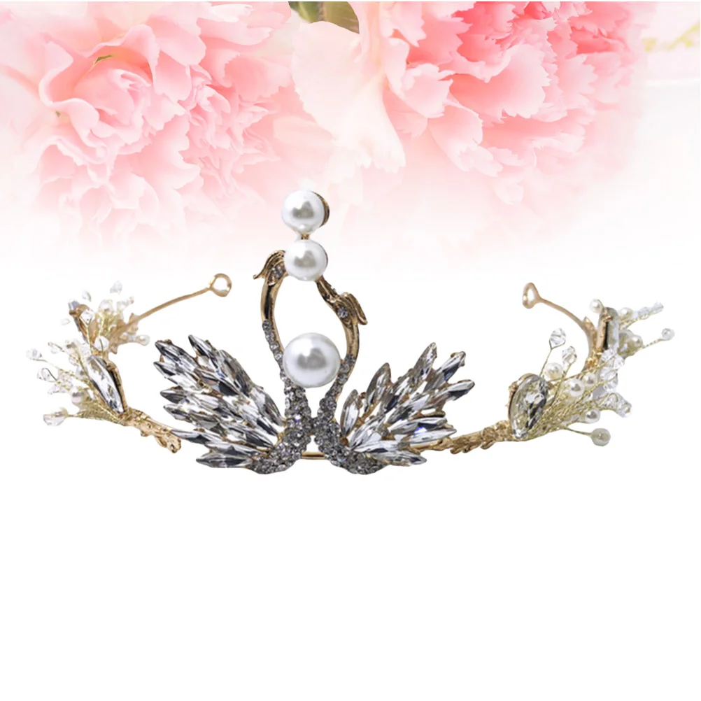 Elegant Bridal Crown Crystal Tiara Hair Accessories for Wedding Party Pageant women hair hoop women headband