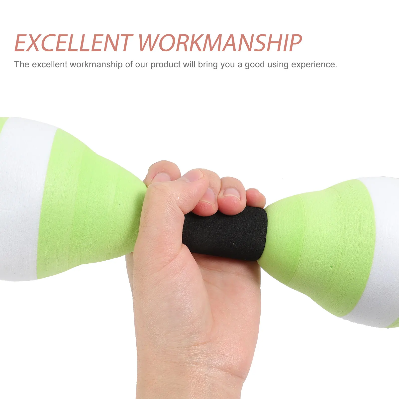 

1Pair Durable Floating Water Dumbbells Eva Aquatic Exercise Equipment Pool Fitness Swimming Workout Resistance