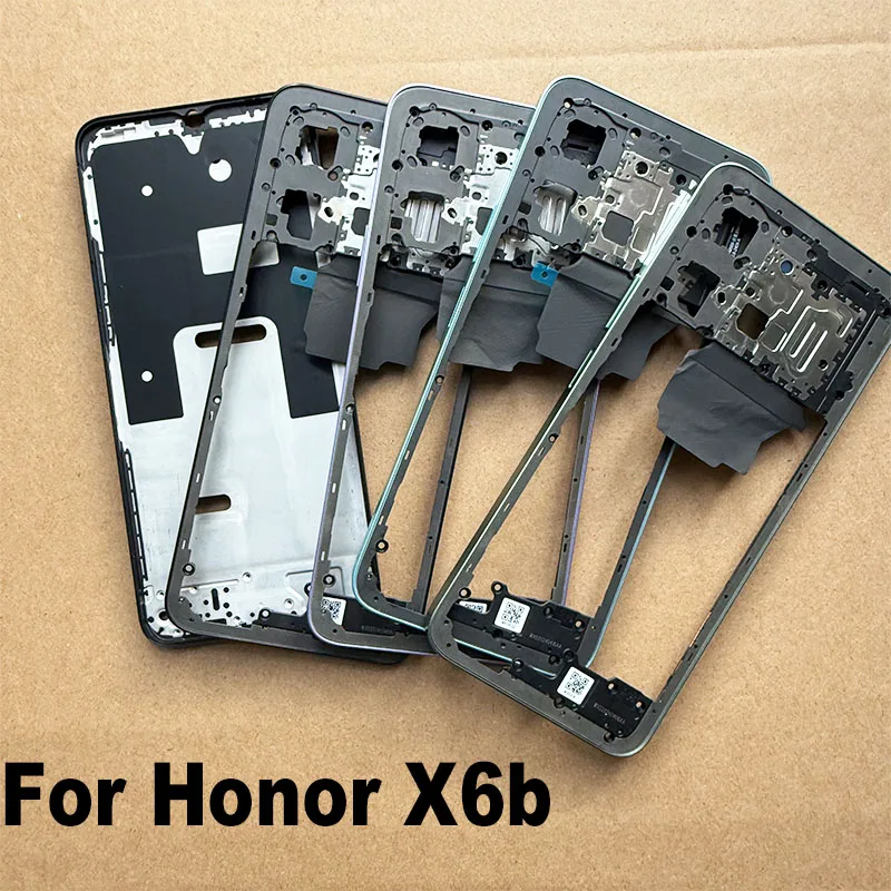 For Huawei Honor X6B Middle Frame Front LCD Frame Bezel Plate Housing Replacement JDY-LX1 JDY-LX2