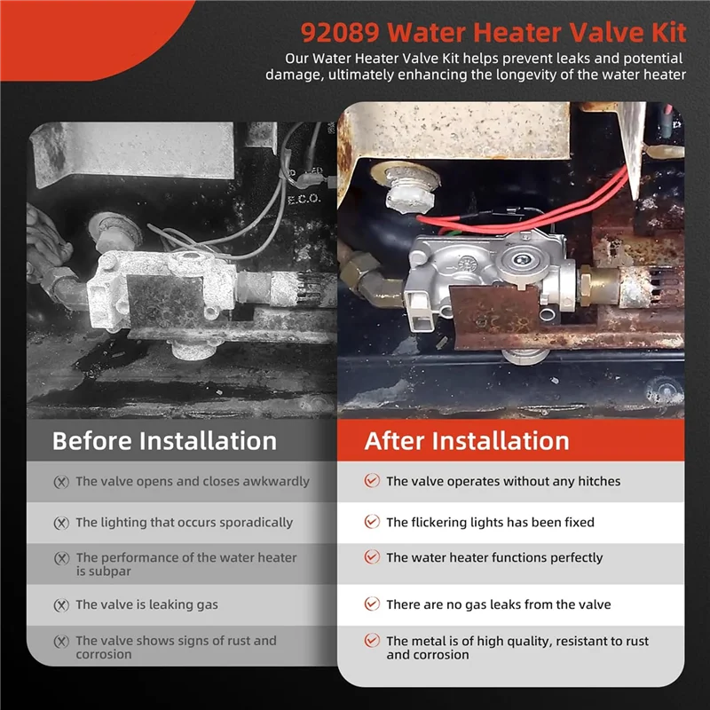 Газовый клапан X39A-10 галлонов в сборе для водонагревателя Dometic Atwood RV G10 GC10 GCH10 GH10 SVC 93870 92089 10 галлонов