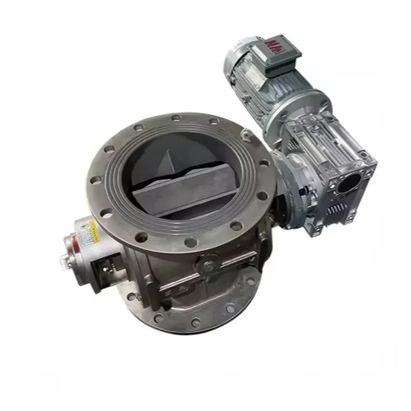 for High Temperature Electronic Control Food Grade Bulk Material Rotary Valve OEM
