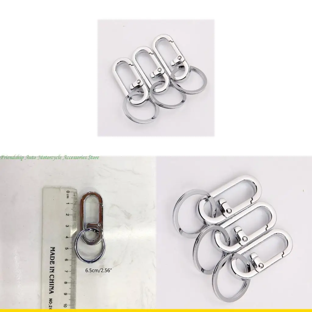 

Szch Fast для ключа карабинера Кольцо из нержавеющей стали для выпуска клавиш Anti-Lost Car