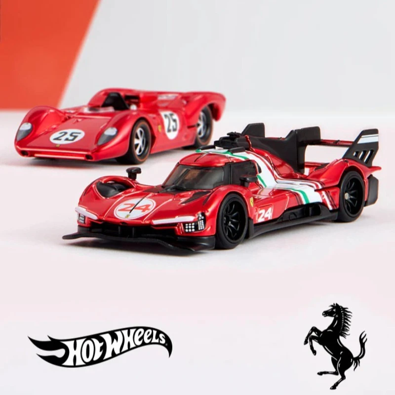 

Игрушечная машинка Hot Wheels для коллектора 1:64 Hotwheels Super Car Rlc Ferrari Heritage 499p 312p и другие игрушки для мальчиков, подарки на день рождения