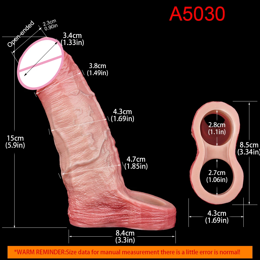 SXXY قابلة لإعادة الاستخدام ذكر ديك توسيع سيليكون الجوف دسار الجلد الشعور القضيب كم الذكور تأخير القذف الديك غمد الجنس لعب