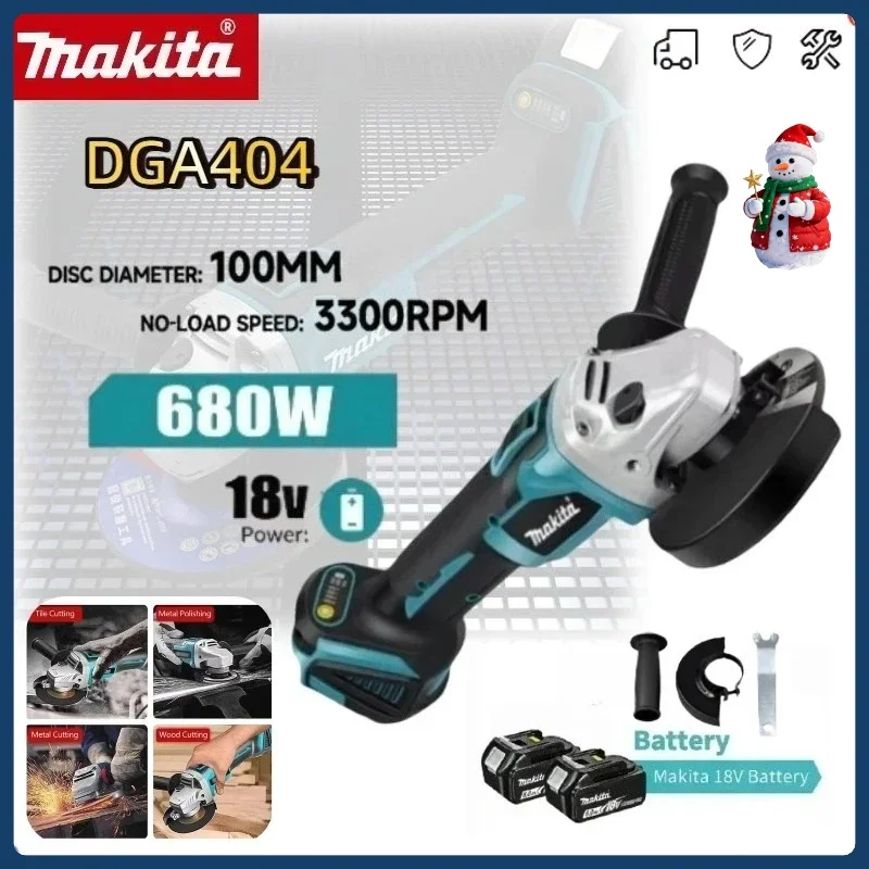 

Makita DGA404 100 мм Аккумуляторная электрическая угловая шлифовальная машина для металла, дерева, электроинструмента, шлифовальная машина, аккумуляторная шлифовальная, полировальная, режущая машина