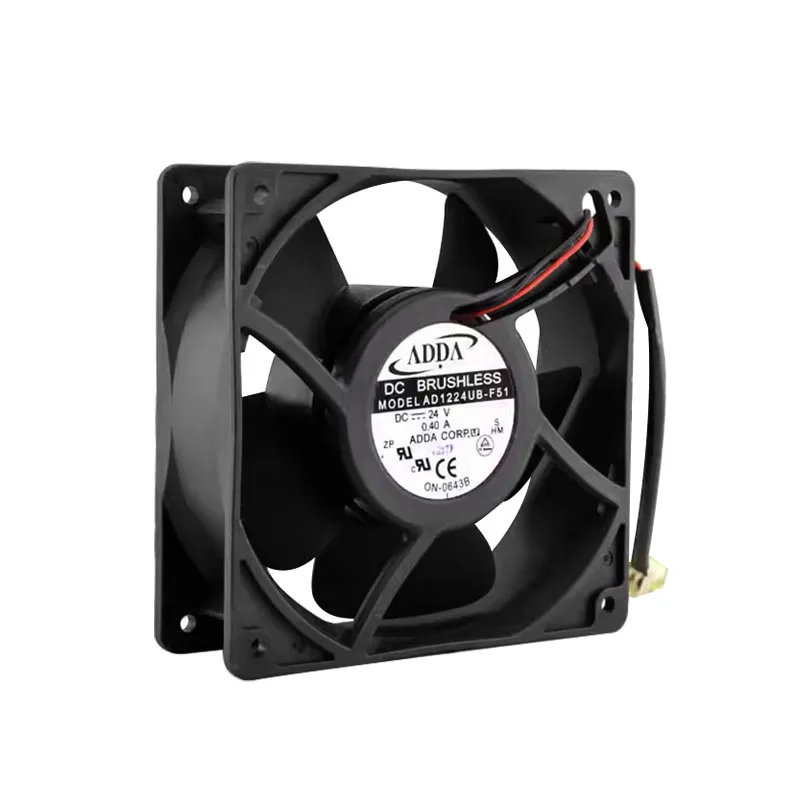 

NEW ORIGINAL AD1224UB-F51 24V 0.40A 12038 120x38mm COOLING FAN RADIATOR