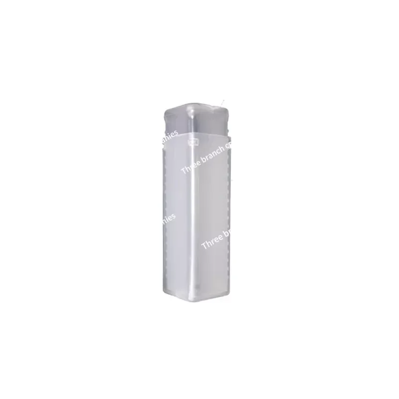 200pcs Plastic  Telescopic Packing Tube Square Telescopic Pack Tube For CNC End Mill Tool Packing