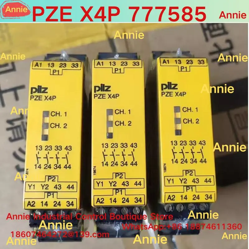 brand-new . Safety relay PZE X4P 777585