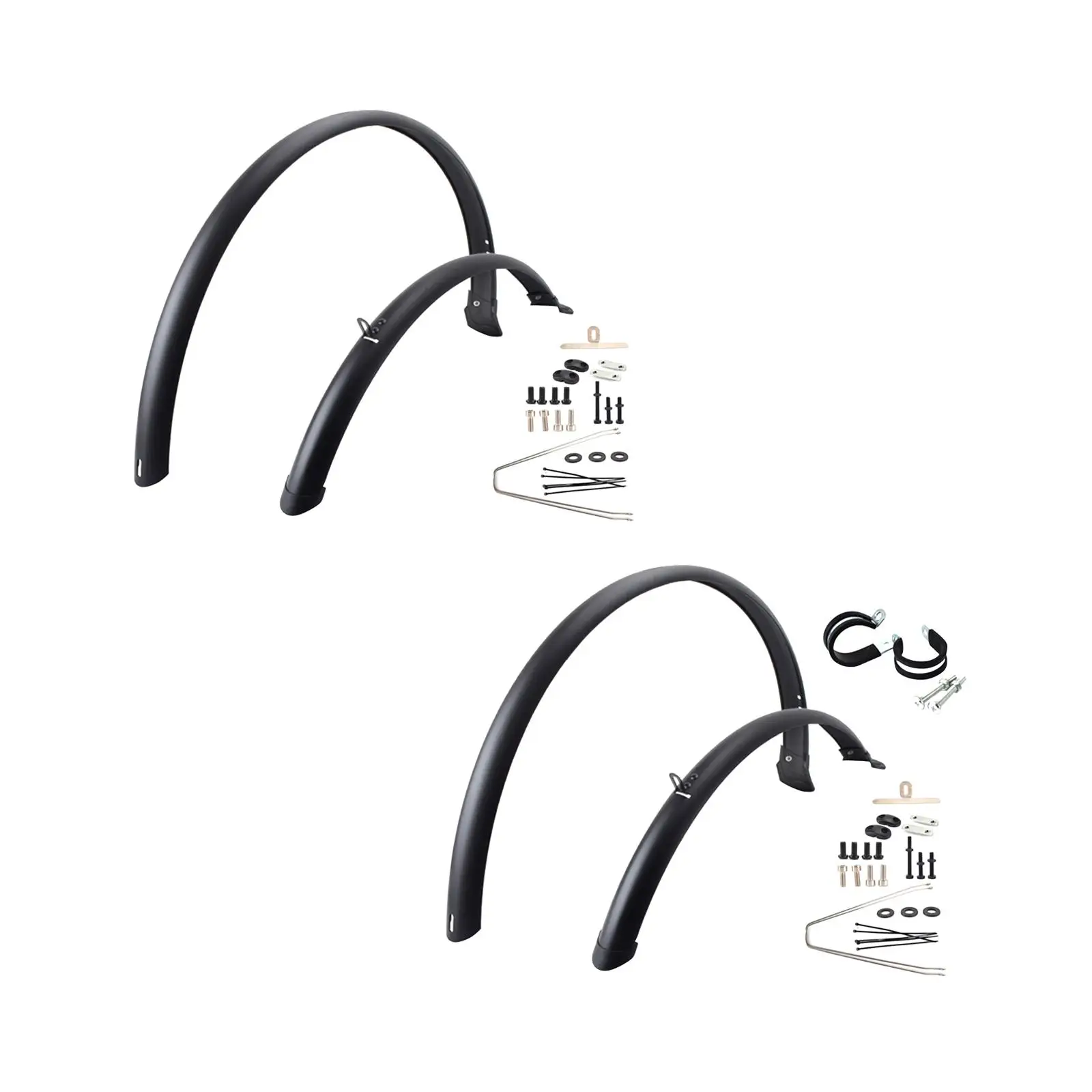 2Pcs Road Bicycles s for Rain Quick Release Mountain Bike Mudguards