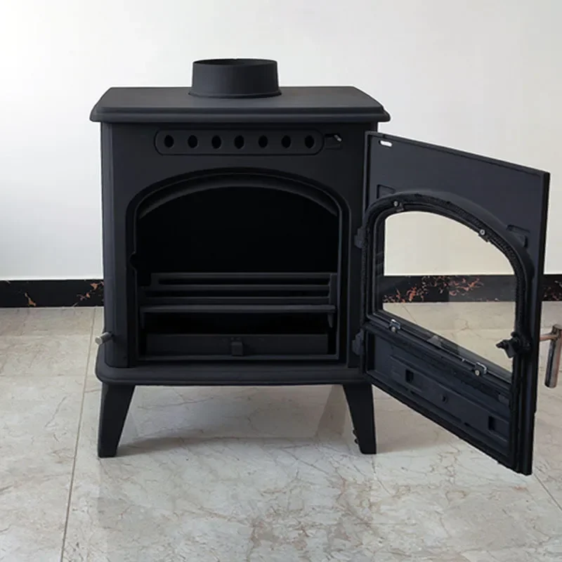 Cast Iron Fireplace Modern Home Freestanding Heating Wood Burning Real Fire Direct From Manufacturer
