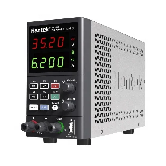 Hantek HDP135V6 0-35V/0-6A Adjustable LED Digital DC Switch Voltage Regulator Power Supply