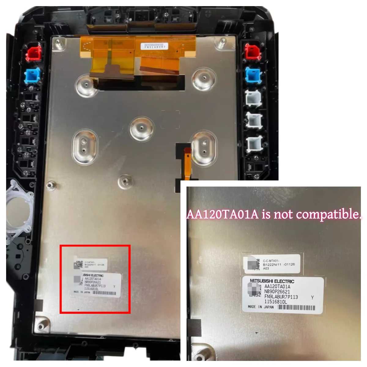 12" LS120K5LX01 LCD Display Touch Screen for 2022-24 Dodge Ram 1500 2500 3500 Uconnect 5 Car Auto Navigation Radio OEM view 3