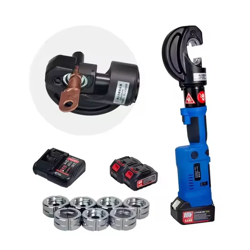 400C 120KN Light Weight Portable Battery Operated Hydraulic Crimping Tools for Copper Cable