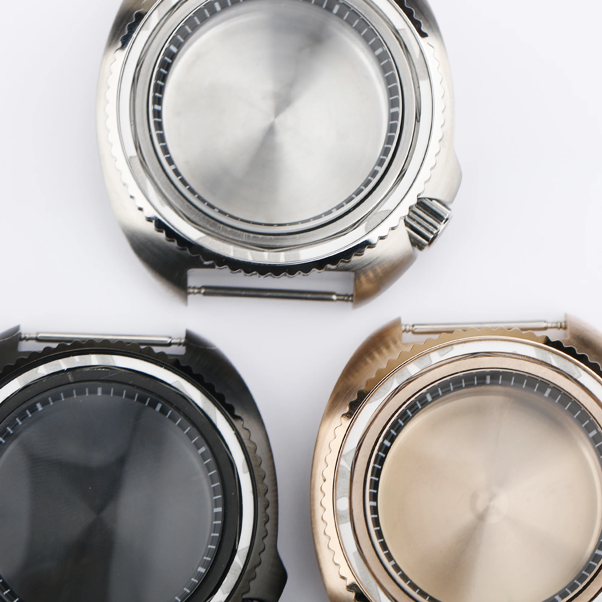 Steel Waterproof Case 42mm Watch Case for SUB GMT Watch Mod NH3 NH35 NH36 NH73 NH38 NH39