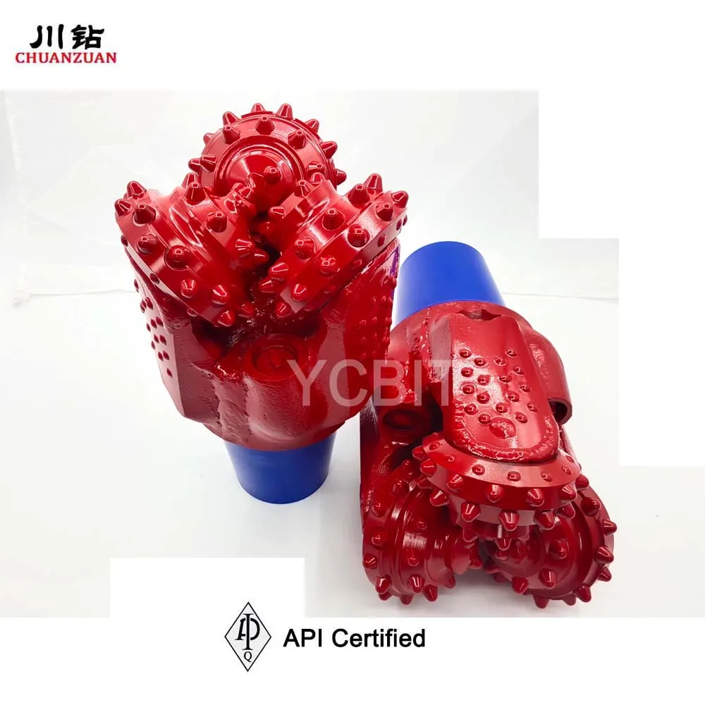 api Certificate7 1/2 INCH 190MM IADC 637 Water Well Drilling Tungsten Carbide Hard Rock Roller Tricone Bit