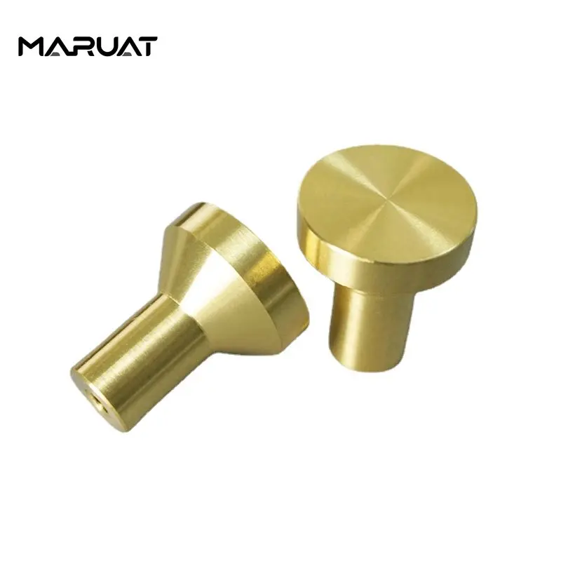 10 PCS Solid Brass Cabinet Pulls Kitchen Dresser Knobs Furniture Hardware for Kitchen and Bathroom Hooks Integral Drawer Handle