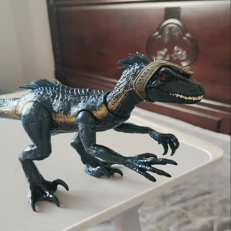 

Meitai Jurassic World Wild Attack Fire Thief Dragon Dinosaur Model Toy for Boys Birthday Gift Action Figure Collectible
