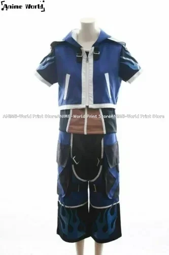 

《Custom Size》Anime Sora Wisdom Form Kingdom Hearts 2 Cosplay Halloween Costume