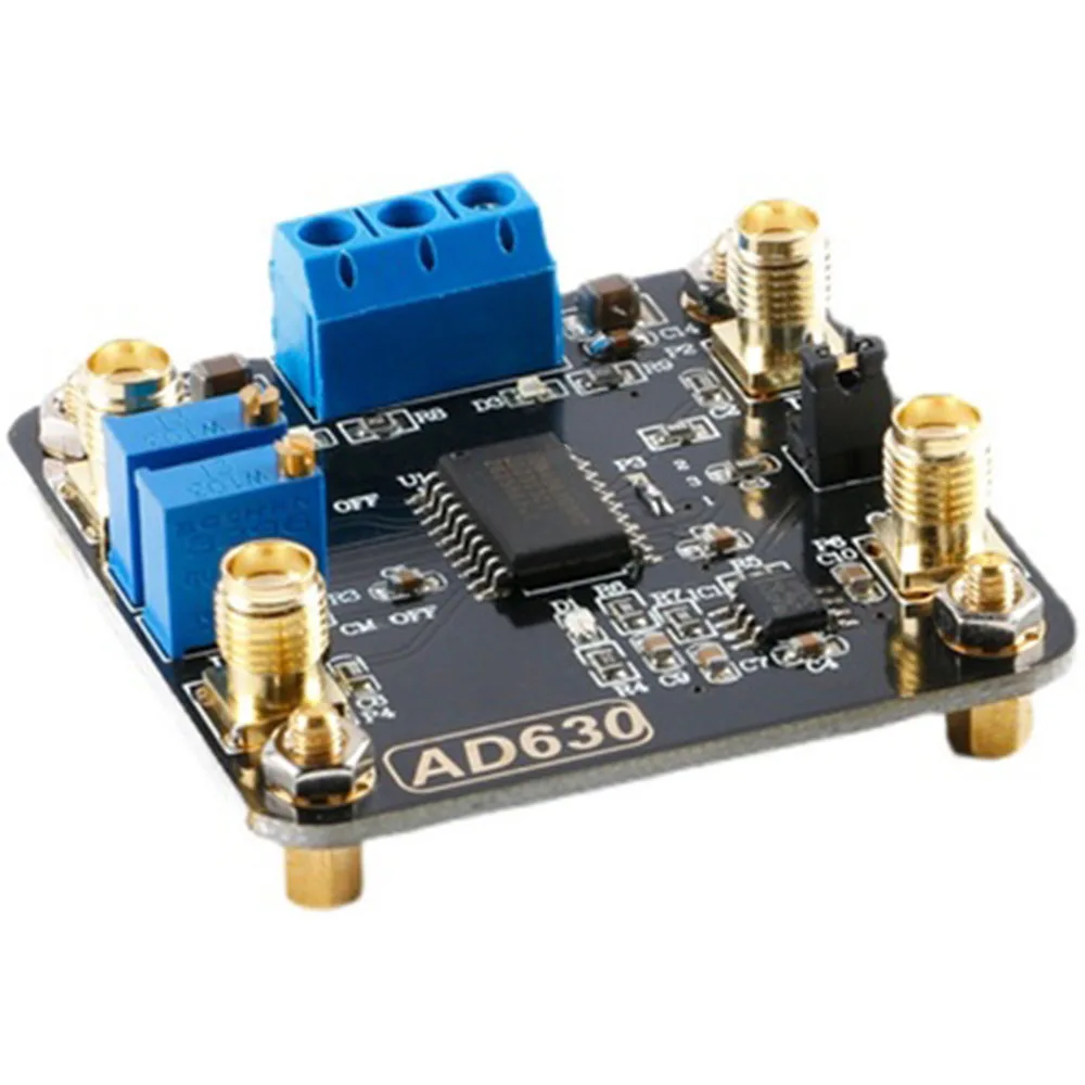 Balanced modulator AD630 lock-in amplifier module weak signal detection, modulation and demodulation