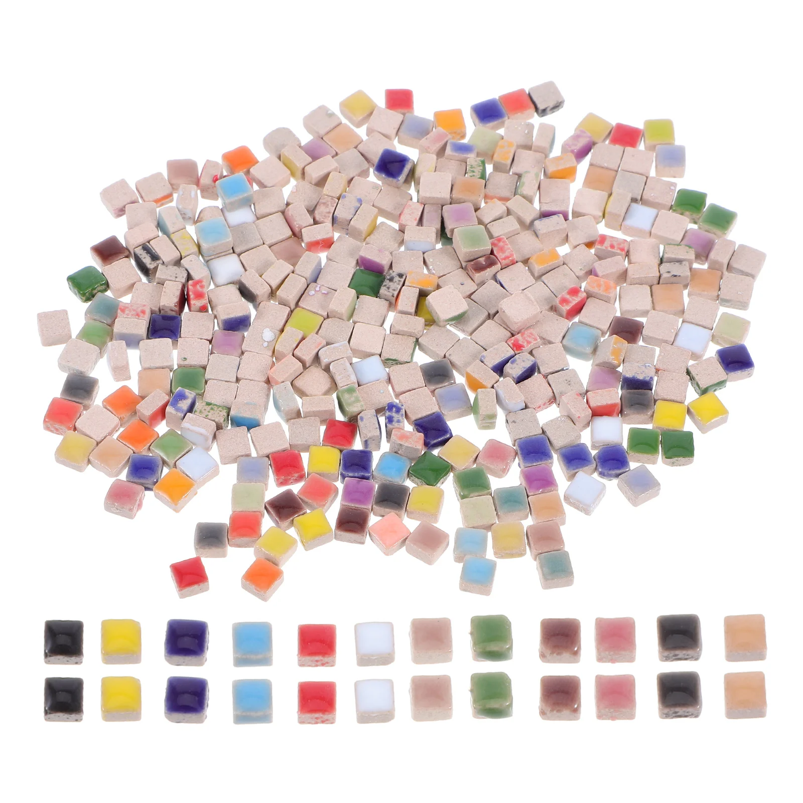 

Mosaic Ceramic Tiles Diy Craft Supplies Decorative Tile Kits For Wall Floor Furniture Retro Mixed Pieces Mini Ceramic