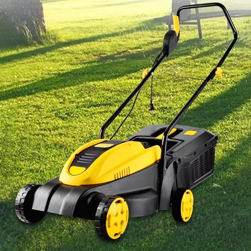 Top Quality First Selected High-quality Products 220V Electric Lawn Mower Multi-function Lawn Mower 3 Gears 1300W