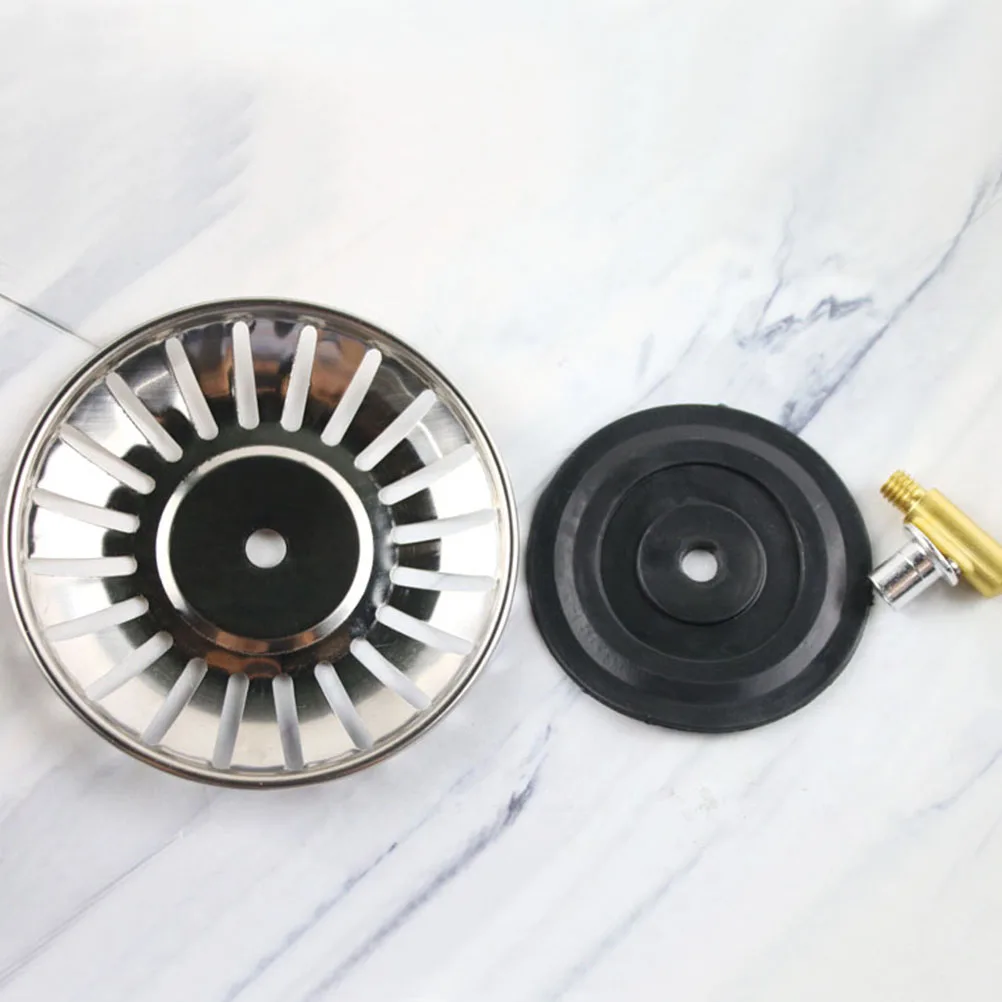 

2pcs Kitchen Filter Drain Strainer Small Holes for Water Drainage Easy Install Durable Safe Stopper for Basin Drain Kitchen