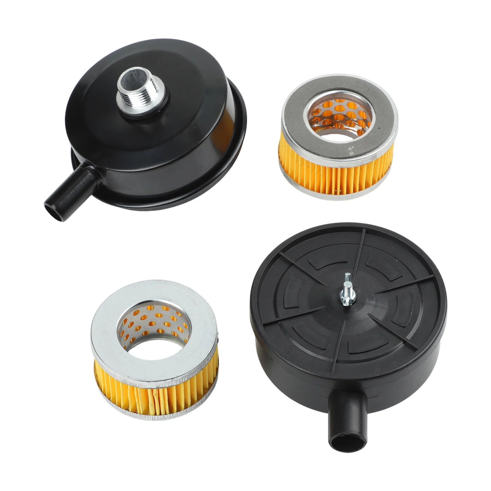 1 Set Air Compressor R Muffler Noise Reducer Air Filter 20 Mm Pump Parts Garden Lawn Mower Replacement Accessories