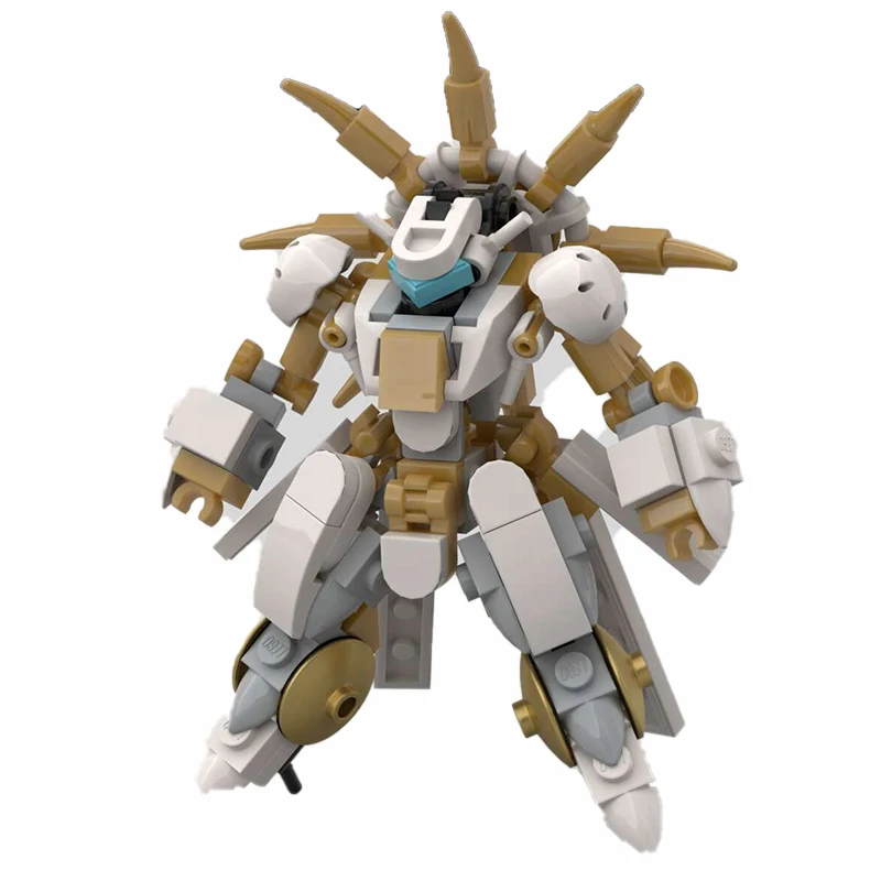 Mecha Warrior Blocks Model Boy Toys MOC Robot Action Anime Figure Building Blocks Kids Toys DIY Assembly Bricks Toy For Children