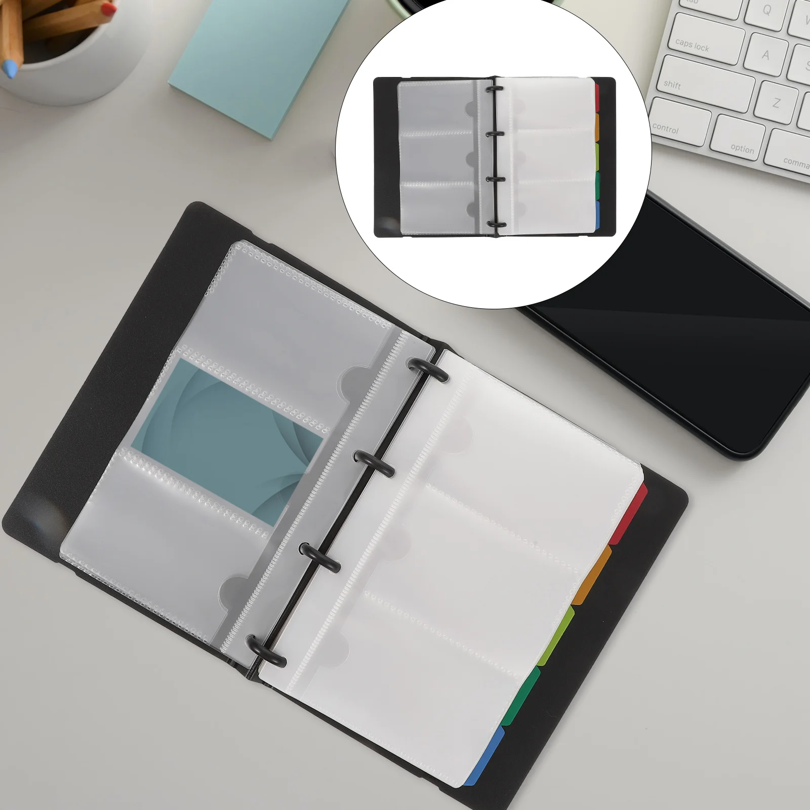 

1pc Business Holder Premium Name Holder Portable Cards Organizer Cards Storage Case For Office Supplies Elegant Business