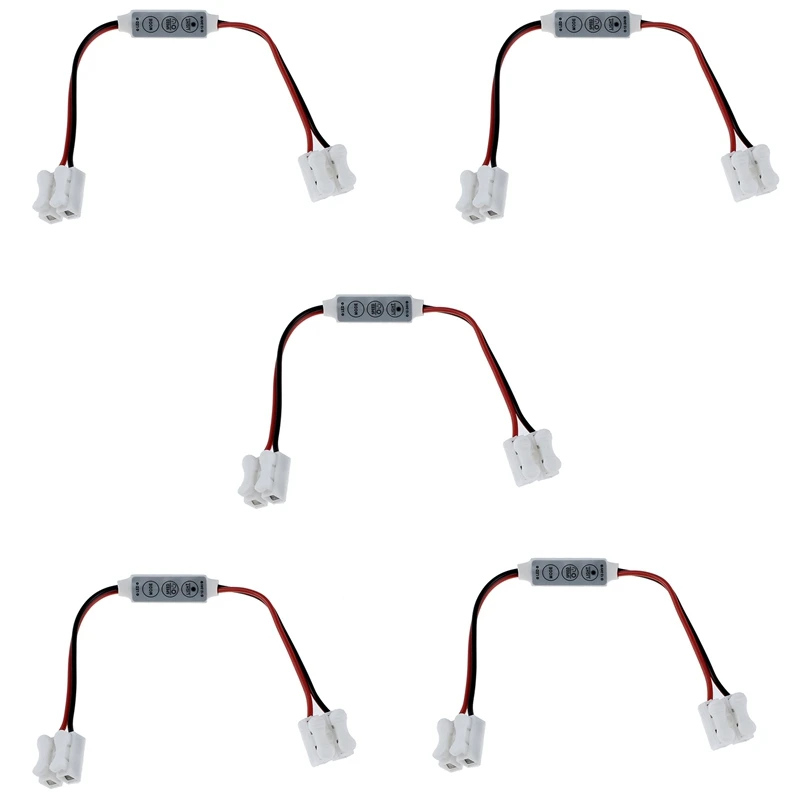 5X LED Strobe Controller Flashing Patterns And Speed Adjustment