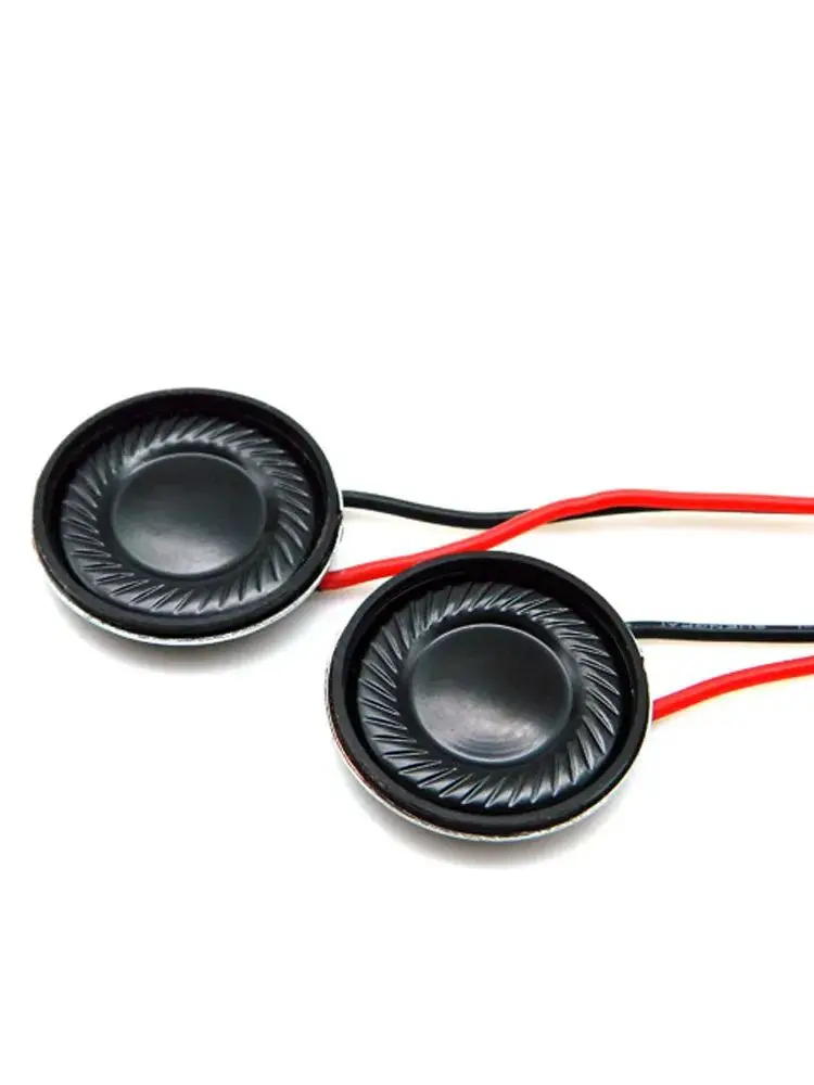 8Ω 1W diamètre 20/23/26/28/30/32/36 connecteur Mini klaxon haut-parleur Ultra-mince petit haut-parleur Buzzer pour sonnette interphone jouets