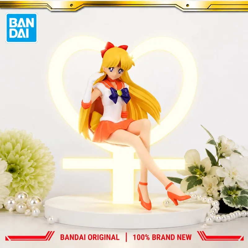 In Stock Bandai Original Banpresto Sailor Moon Aino Minako Action Figure Model Doll Brand New Boxed Anime Characters Toys Model