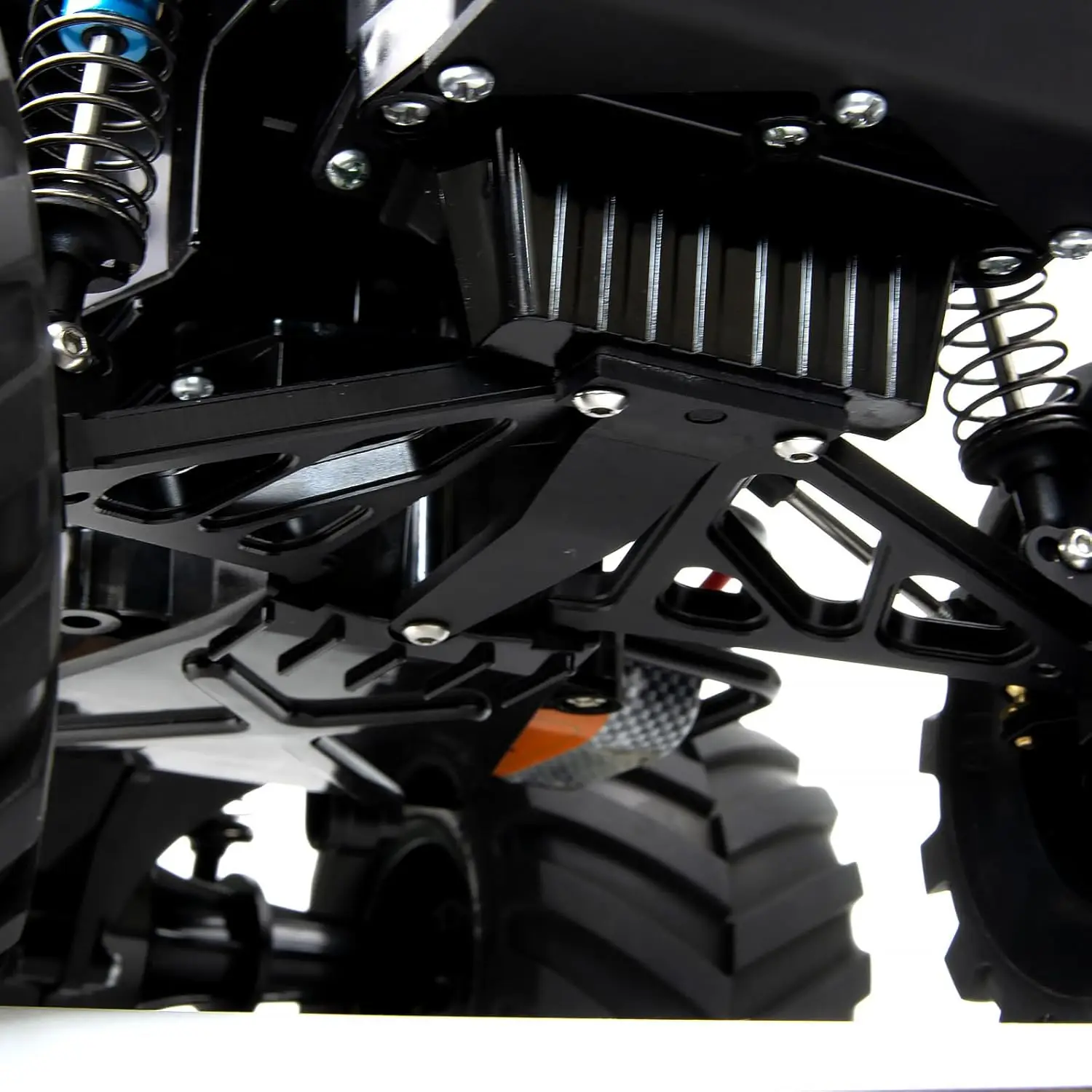 CW-01 AluminumFront Lower Arm Stabilizer Bar for RC Tamiya Lunch Box Grasshopper Hornet Buggy Car Upgrade Parts